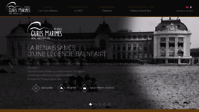 What Hotel-cures-marines.com website looked like in 2019 (5 years ago)