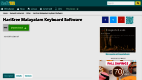 What Harisree-malayalam-keyboard-software.soft112.com website looked like in 2019 (4 years ago)