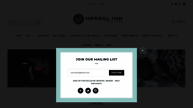 What Herbal-inn.com website looked like in 2019 (4 years ago)