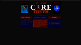 What Hardcoretruth.com website looked like in 2019 (4 years ago)