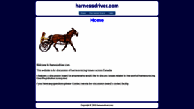 What Harnessdriver.com website looked like in 2019 (4 years ago)