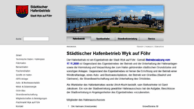 What Hafen-wyk.de website looked like in 2019 (4 years ago)