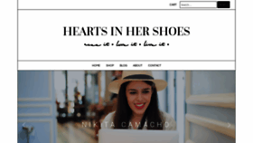 What Heartsinhershoes.co.za website looked like in 2019 (4 years ago)