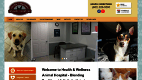 What Healthandwellnessanimalhosp.com website looked like in 2019 (4 years ago)