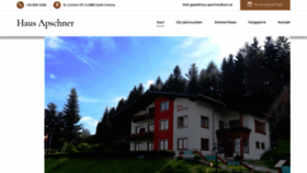 What Haus-apschner.at website looked like in 2019 (4 years ago)