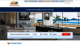 What Hholidayrentals.com website looked like in 2019 (4 years ago)