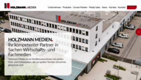 What Holzmann-medien.de website looked like in 2019 (4 years ago)