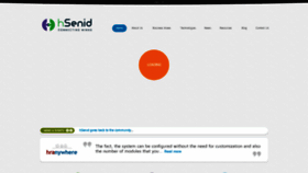 What Hsenid.com website looked like in 2019 (5 years ago)
