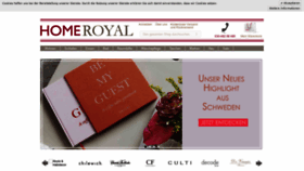 What Home-royal.de website looked like in 2019 (4 years ago)
