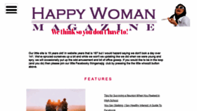 What Happywomanmagazine.com website looked like in 2019 (4 years ago)