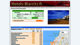 What Hotels-biarritz.fr website looked like in 2019 (4 years ago)