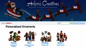 What Helzerscreations.com website looked like in 2019 (4 years ago)