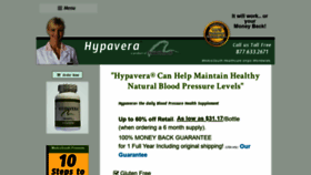 What Hypavera.com website looked like in 2019 (4 years ago)