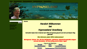 What Hypnoseland.at website looked like in 2019 (4 years ago)