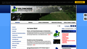 What Holzwickede.de website looked like in 2019 (5 years ago)