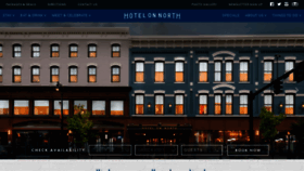 What Hotelonnorth.com website looked like in 2019 (4 years ago)