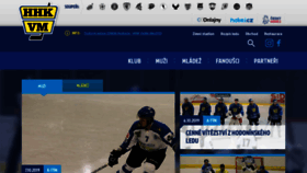 What Hokejvm.cz website looked like in 2019 (5 years ago)