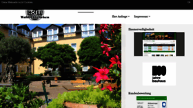 What Hotel-waldschloesschen.com website looked like in 2019 (6 years ago)