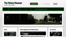 What Historymuseumeot.com website looked like in 2019 (4 years ago)