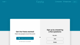 What Heyfiesta.com website looked like in 2019 (4 years ago)