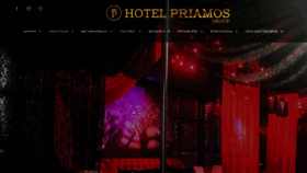 What Hotelpriamos.gr website looked like in 2019 (4 years ago)