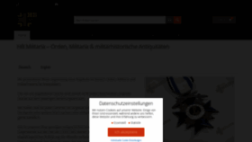 What Hbmilitaria.de website looked like in 2019 (4 years ago)