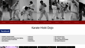 What Hiokidojo.com website looked like in 2019 (4 years ago)