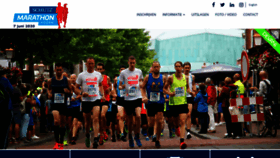 What Hoornmarathon.nl website looked like in 2019 (4 years ago)