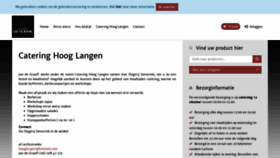 What Hooglangen.nl website looked like in 2019 (4 years ago)