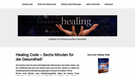 What Healing-code.info website looked like in 2019 (4 years ago)