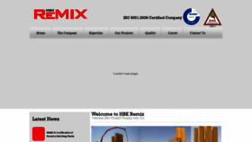 What Hbkremix.com website looked like in 2019 (4 years ago)