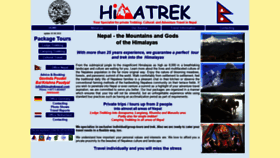 What Himatreknepal.com website looked like in 2019 (4 years ago)