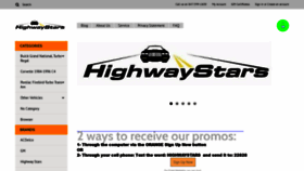 What Highwaystars.net website looked like in 2019 (4 years ago)