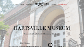 What Hartsvillemuseum.org website looked like in 2019 (4 years ago)