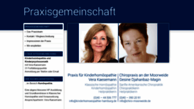 What Hamburg-naturheilzentrum.de website looked like in 2019 (5 years ago)