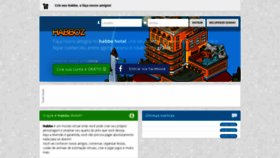 What Habboz.com.br website looked like in 2019 (4 years ago)