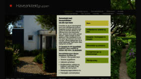 What Havearkitektgruppen.dk website looked like in 2019 (4 years ago)