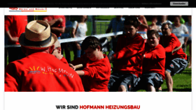 What Hofmann-heizungsbau.de website looked like in 2019 (4 years ago)