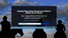 What Horsebackridingnewyork.com website looked like in 2019 (4 years ago)
