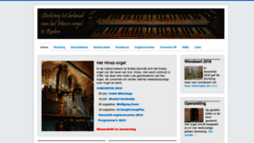 What Hinszorgel.nl website looked like in 2019 (4 years ago)