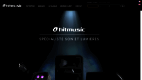 What Hitmusic.eu website looked like in 2019 (4 years ago)
