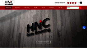 What Hnc-asia.com website looked like in 2019 (4 years ago)