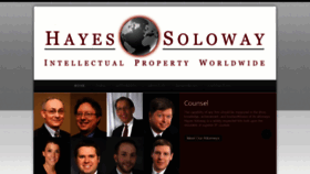 What Hayes-soloway.com website looked like in 2019 (4 years ago)