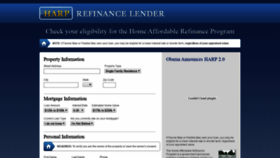 What Harprefinancelender.com website looked like in 2019 (4 years ago)