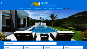 What Huahinpropertypartner.com website looked like in 2019 (4 years ago)