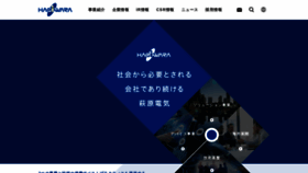 What Hagiwara.co.jp website looked like in 2019 (4 years ago)