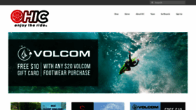 What Hicsurf.com website looked like in 2019 (4 years ago)