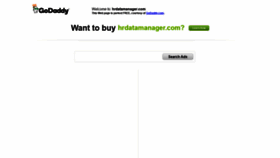 What Hrdatamanager.com website looked like in 2019 (4 years ago)