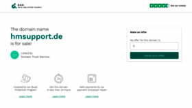 What Hmsupport.de website looked like in 2019 (4 years ago)