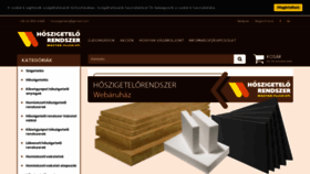 What Hoszigetelorendszer.com website looked like in 2019 (4 years ago)